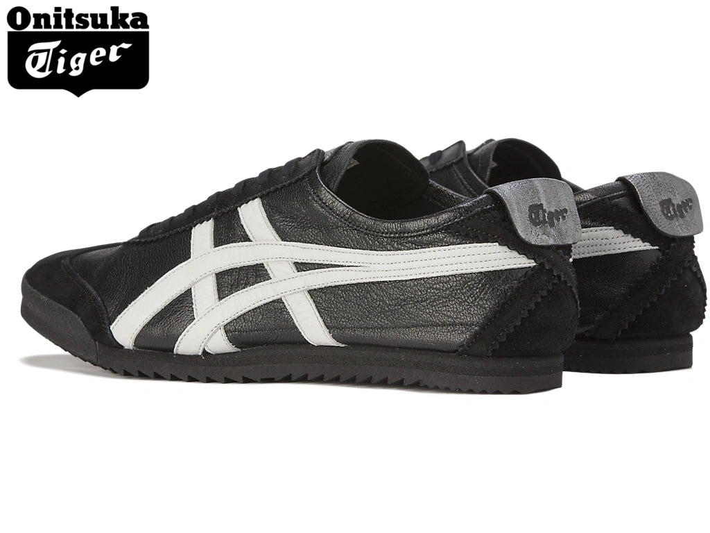 Onitsuka Tiger Mexico 66 Black & White Leather Unisex Sneakers
