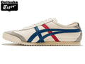 Onitsuka Tiger Mexico 66 Off-White, Blue & Red Leather Unisex Sneakers