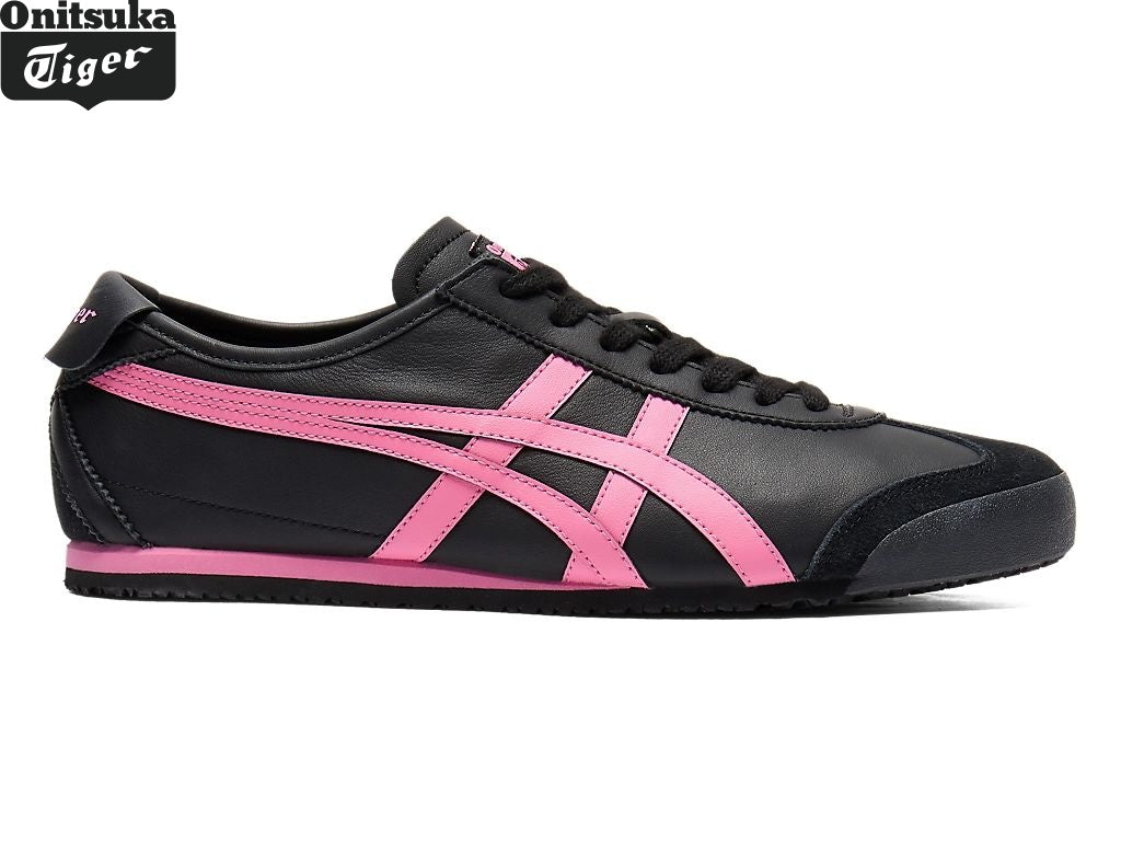 Onitsuka Tiger Mexico 66 — Black & Pink Unisex Sneakers