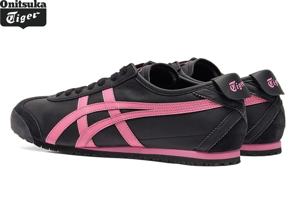 Onitsuka Tiger Mexico 66 — Black & Pink Unisex Sneakers