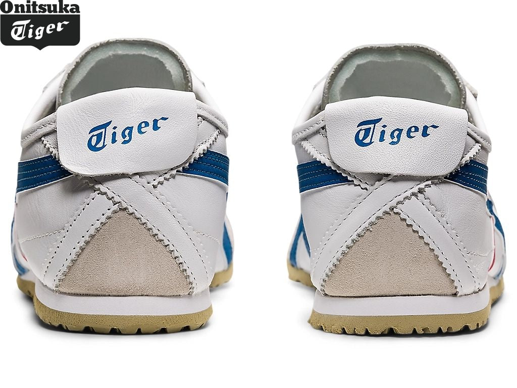 Onitsuka Tiger Mexico 66 — White, Blue & Red Unisex Sneakers