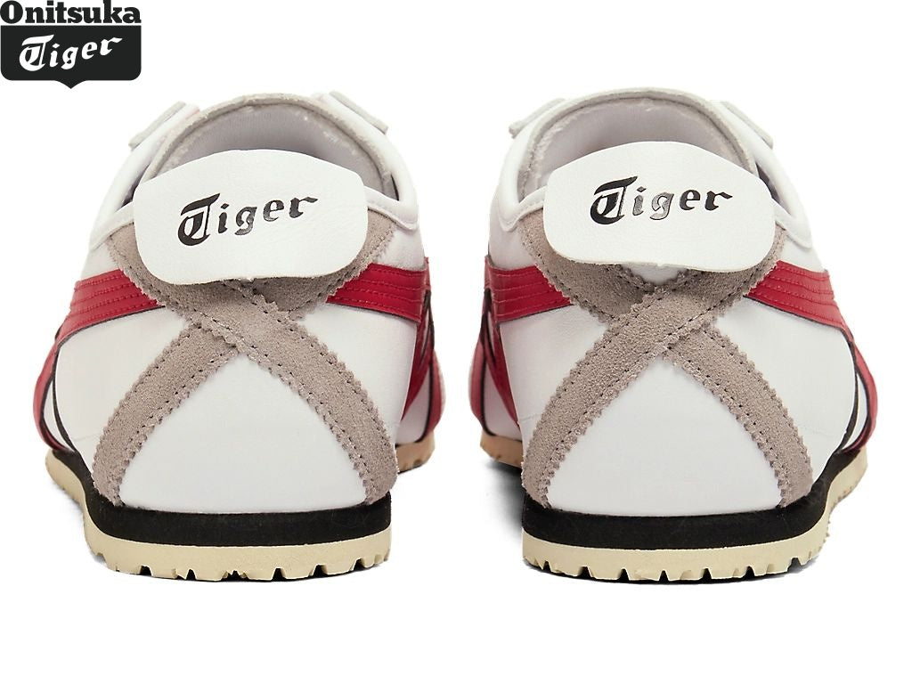 Onitsuka Tiger Mexico 66 — White, Red & Black Unisex Sneakers