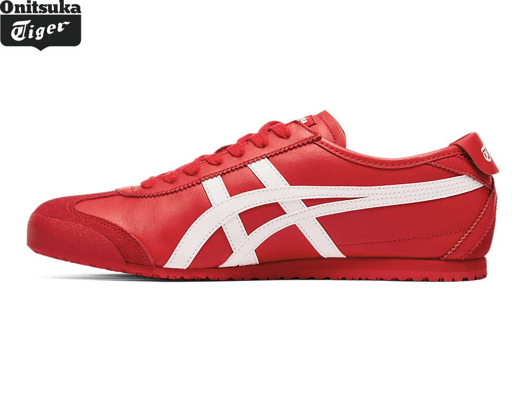 Onitsuka Tiger Mexico 66 — Red & White Unisex Sneakers