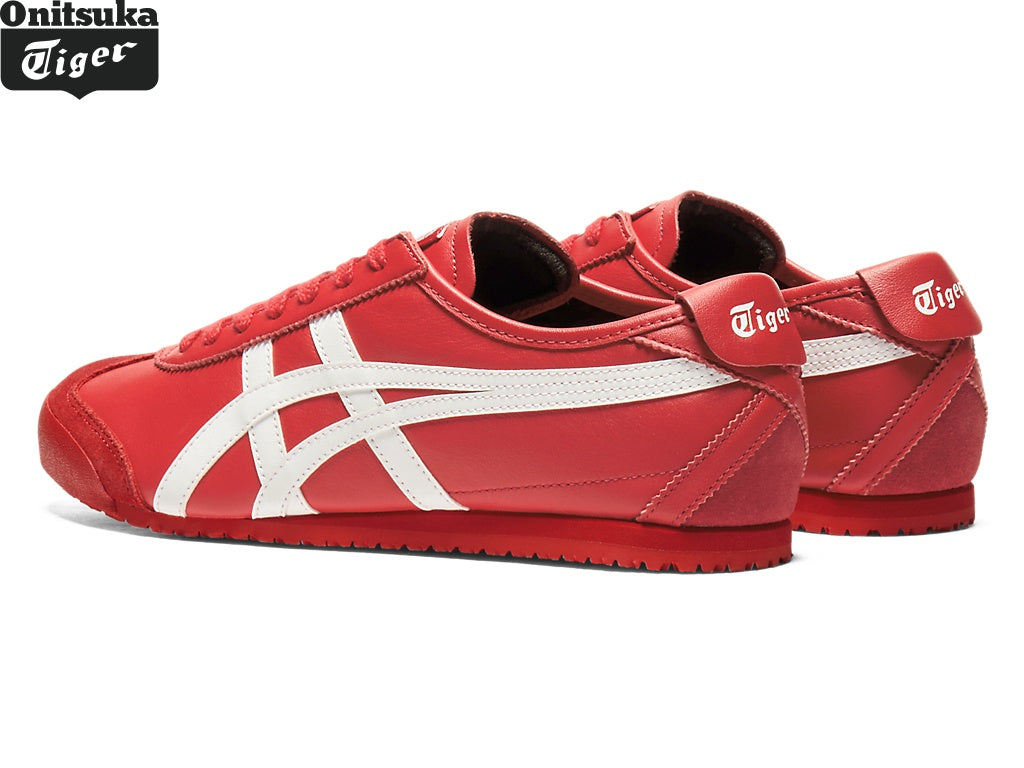 Onitsuka Tiger Mexico 66 — Red & White Unisex Sneakers