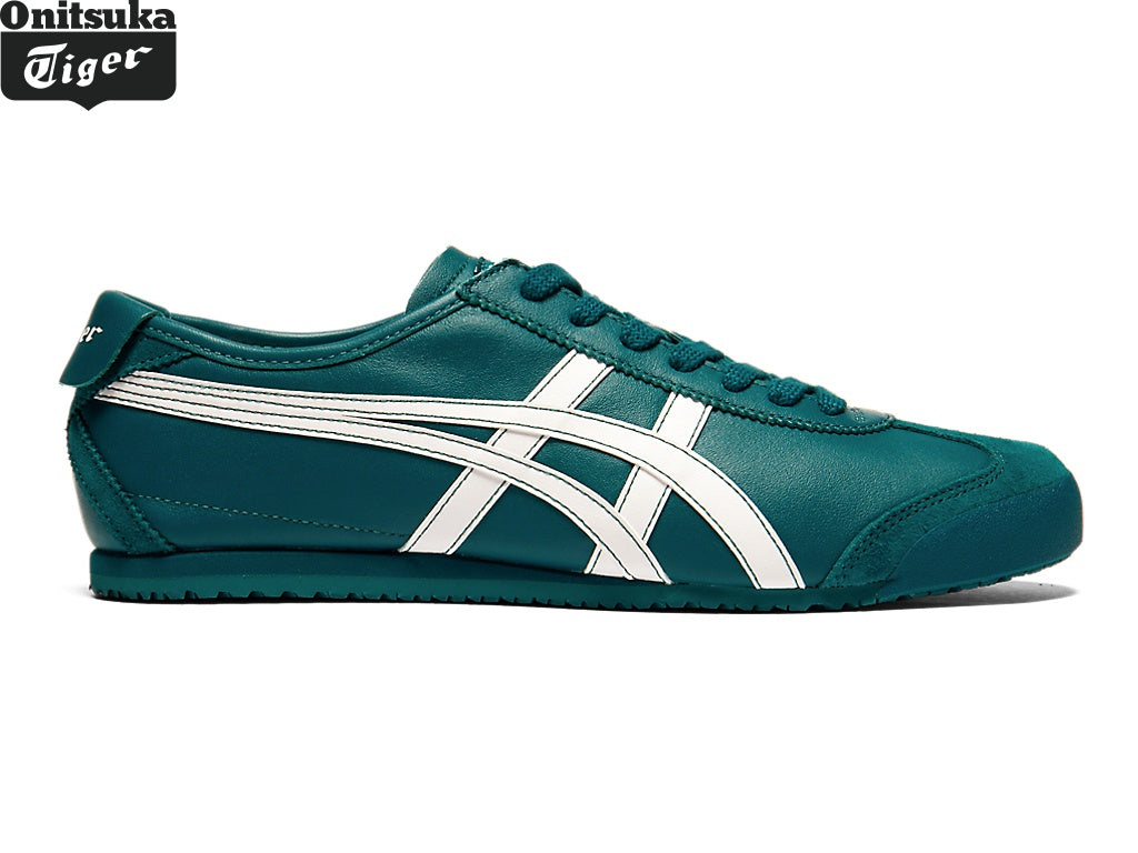 Onitsuka Tiger Mexico 66 — Teal & White Unisex Sneakers