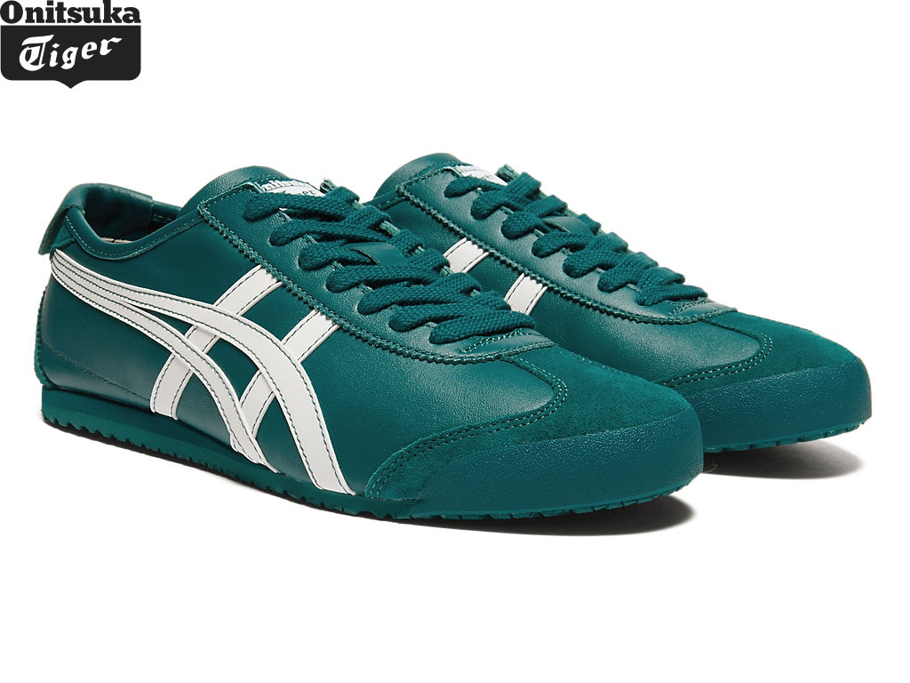 Onitsuka Tiger Mexico 66 — Teal & White Unisex Sneakers