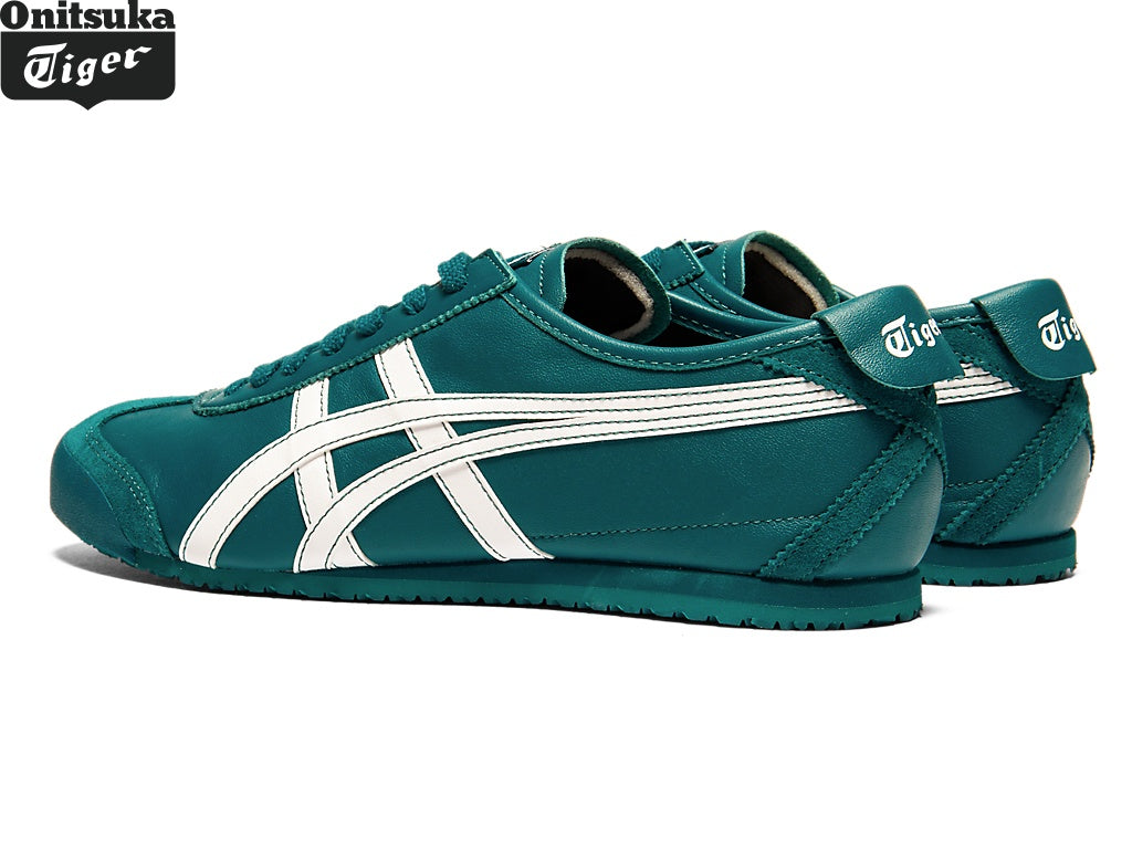 Onitsuka Tiger Mexico 66 — Teal & White Unisex Sneakers