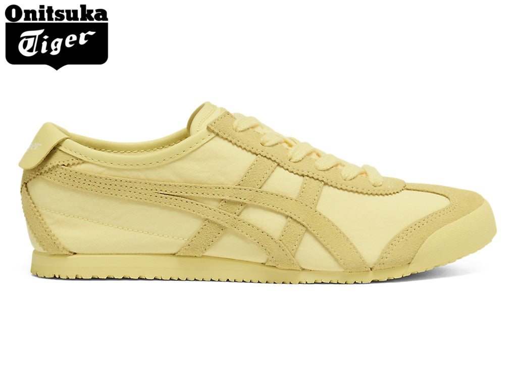 Onitsuka Tiger Mexico 66 Pale Yellow Nylon Unisex Sneakers