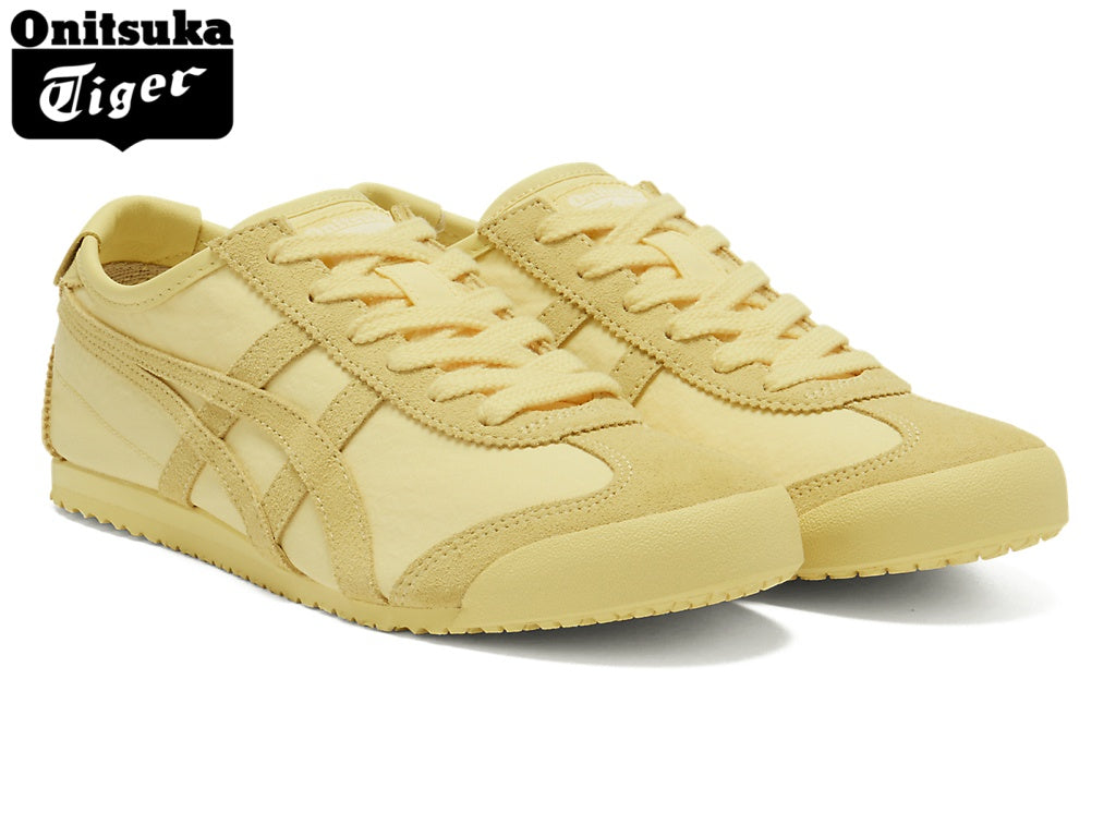 Onitsuka Tiger Mexico 66 Pale Yellow Nylon Unisex Sneakers