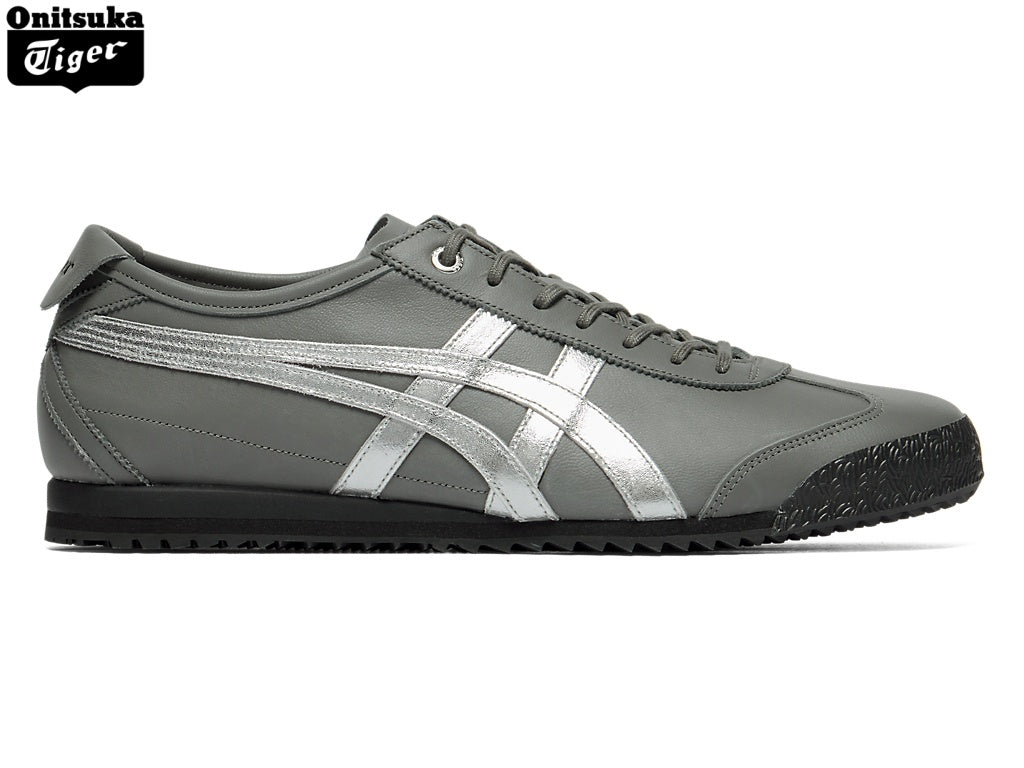 Onitsuka Tiger Mexico 66 Grey & Silver Leather Unisex Sneakers