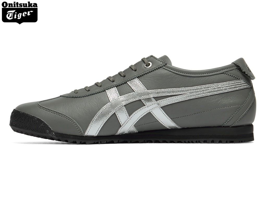 Onitsuka Tiger Mexico 66 Grey & Silver Leather Unisex Sneakers