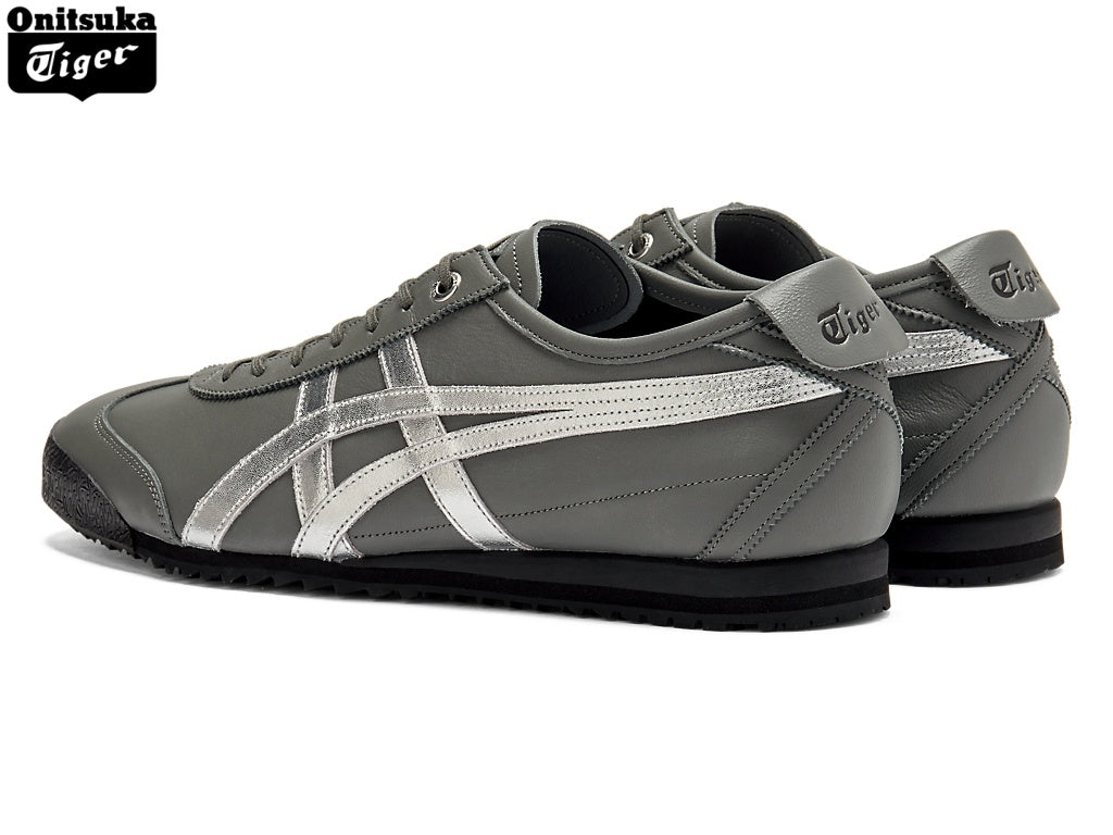 Onitsuka Tiger Mexico 66 Grey & Silver Leather Unisex Sneakers