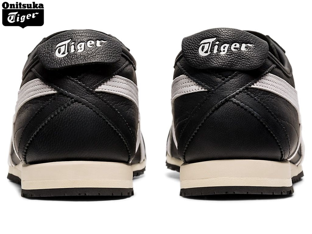 Onitsuka Tiger Mexico 66 Black & White Leather Unisex Sneakers