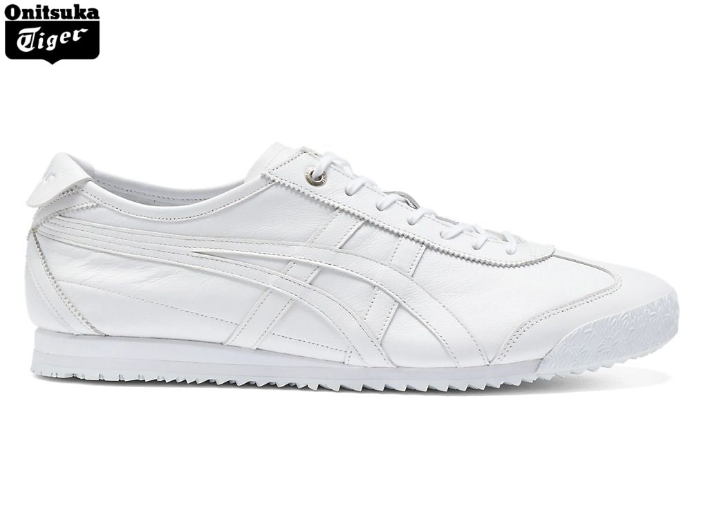 Onitsuka Tiger Mexico 66 All-White Leather Unisex Sneakers