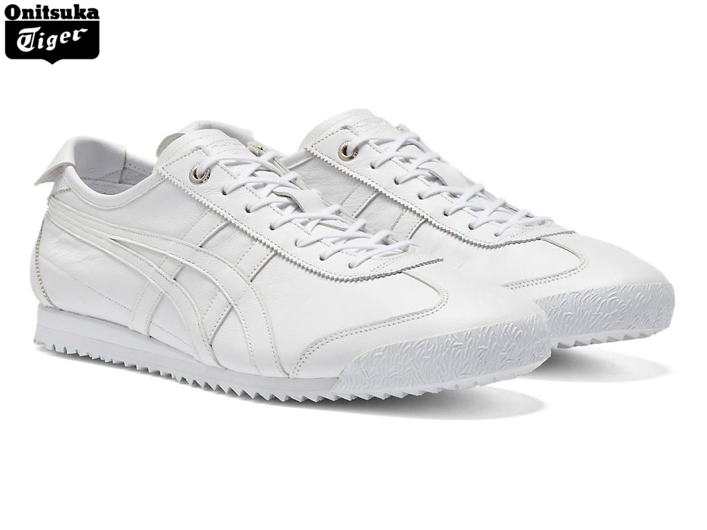 Onitsuka Tiger Mexico 66 All-White Leather Unisex Sneakers