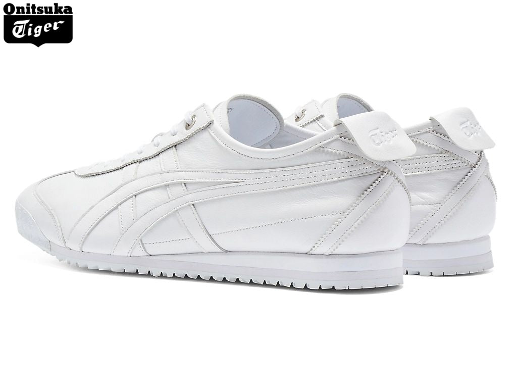 Onitsuka Tiger Mexico 66 All-White Leather Unisex Sneakers