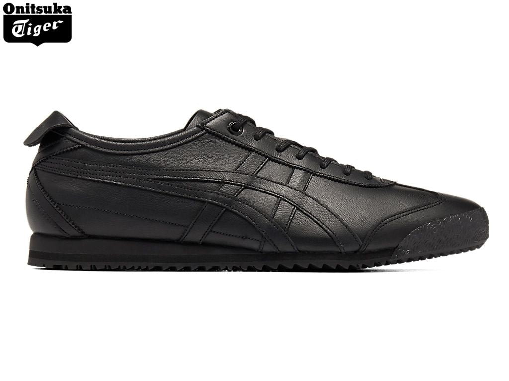 Onitsuka Tiger Mexico 66 All-Black Leather Unisex Sneakers