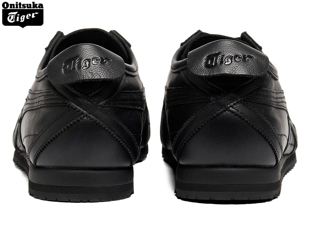 Onitsuka Tiger Mexico 66 All-Black Leather Unisex Sneakers