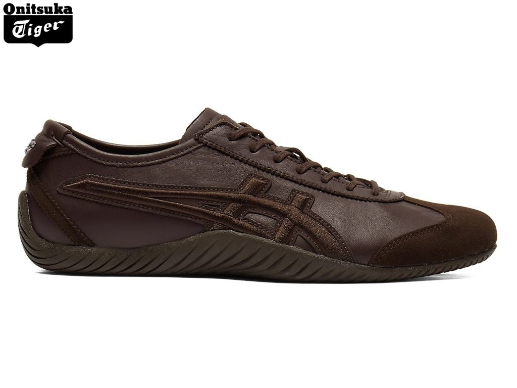 Onitsuka Tiger Mexico 66 Dark Brown Leather Unisex Sneakers