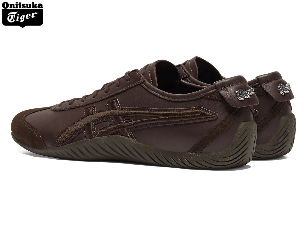 Onitsuka Tiger Mexico 66 Dark Brown Leather Unisex Sneakers