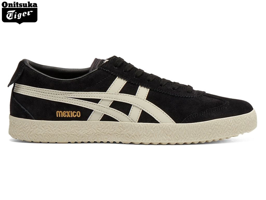 Onitsuka Tiger Mexico 66 Black & Off-White Suede Unisex Sneakers