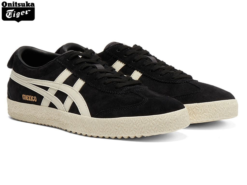 Onitsuka Tiger Mexico 66 Black & Off-White Suede Unisex Sneakers