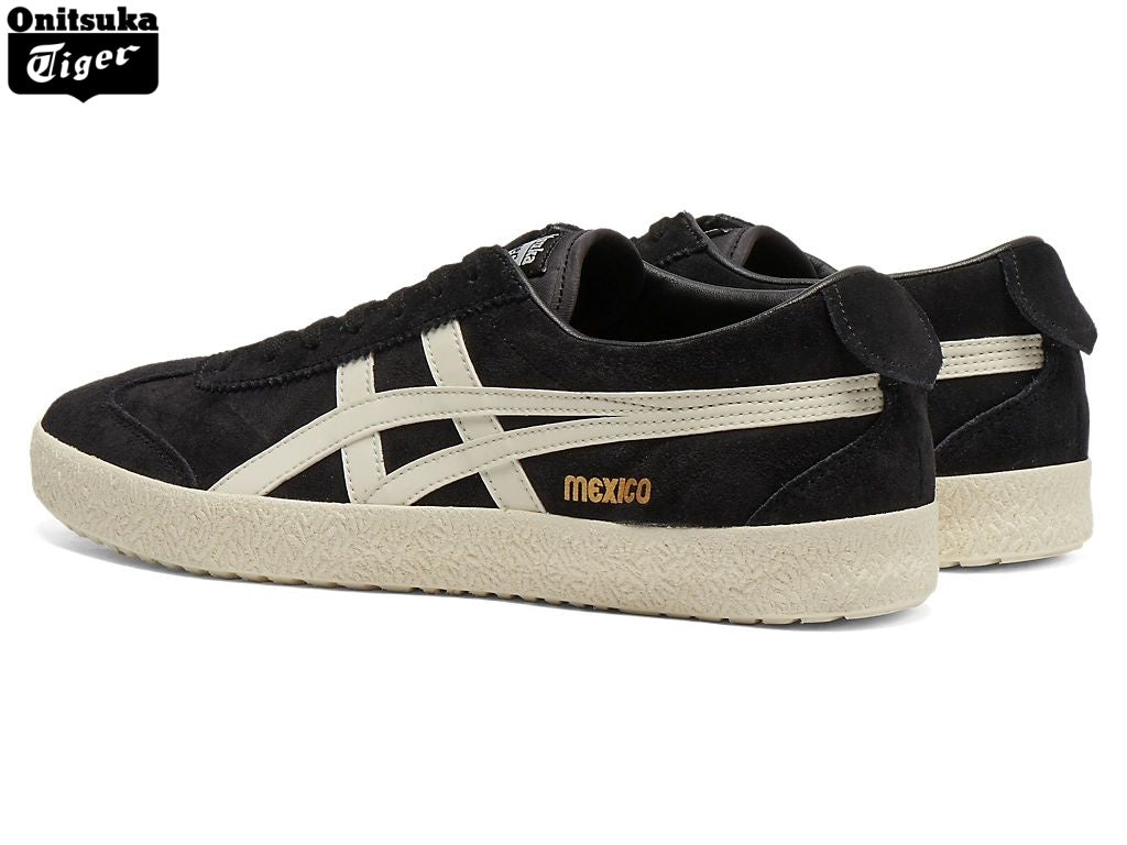 Onitsuka Tiger Mexico 66 Black & Off-White Suede Unisex Sneakers