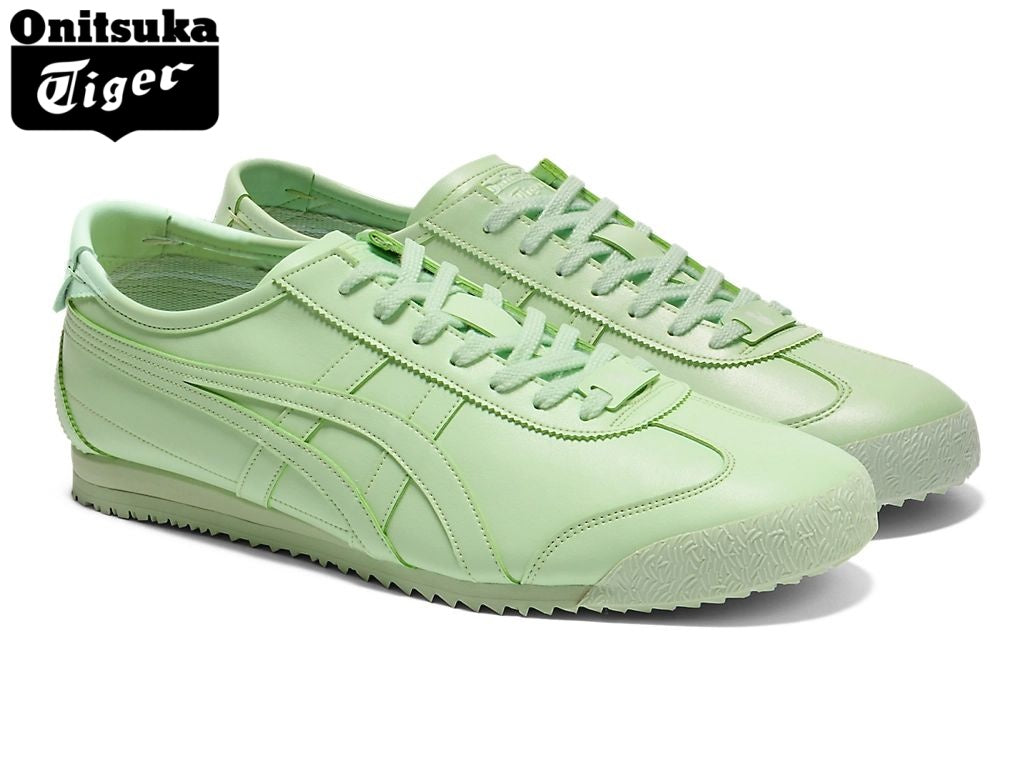 Onitsuka Tiger Mexico 66 Light Green Leather Unisex Sneakers