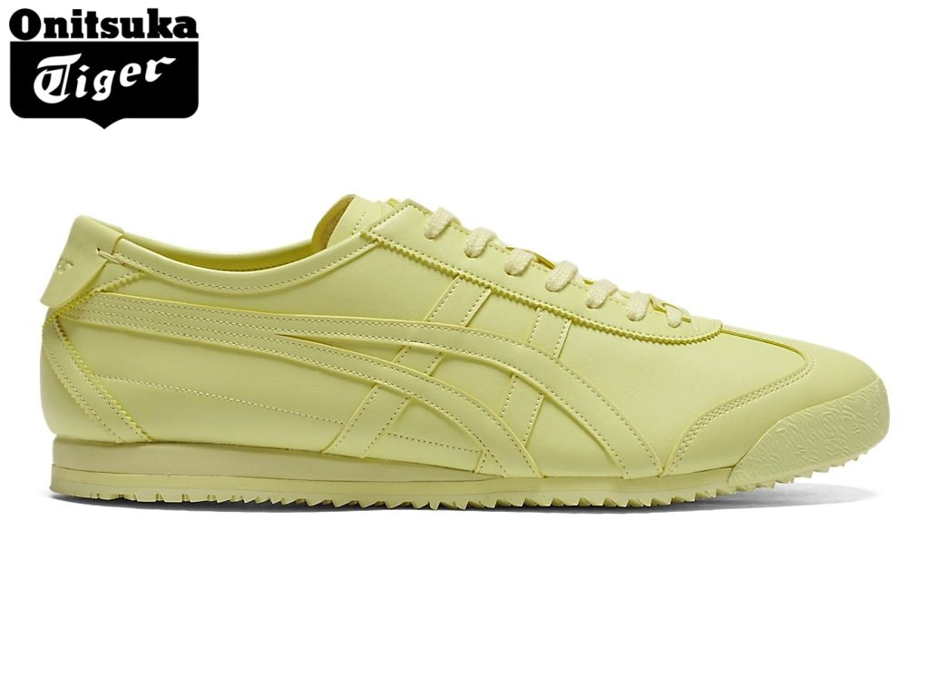 Onitsuka Tiger Mexico 66 Metallic Green White Strap Leather Sneakers