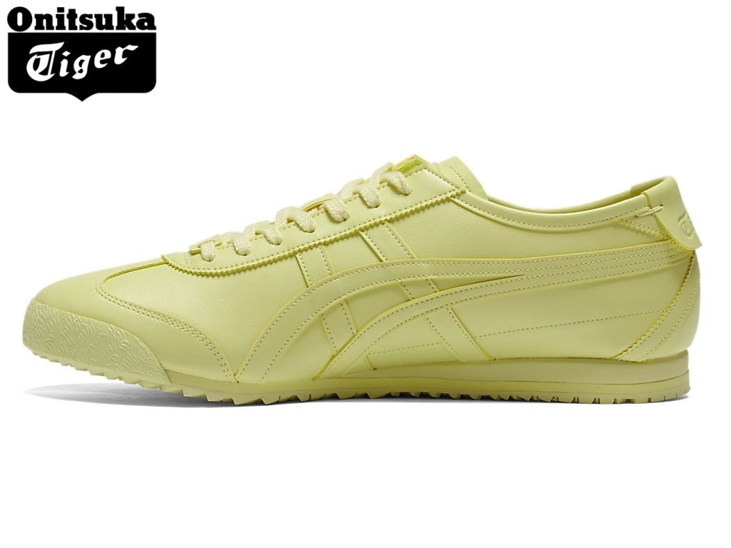 Onitsuka Tiger Mexico 66 Metallic Green White Strap Leather Sneakers
