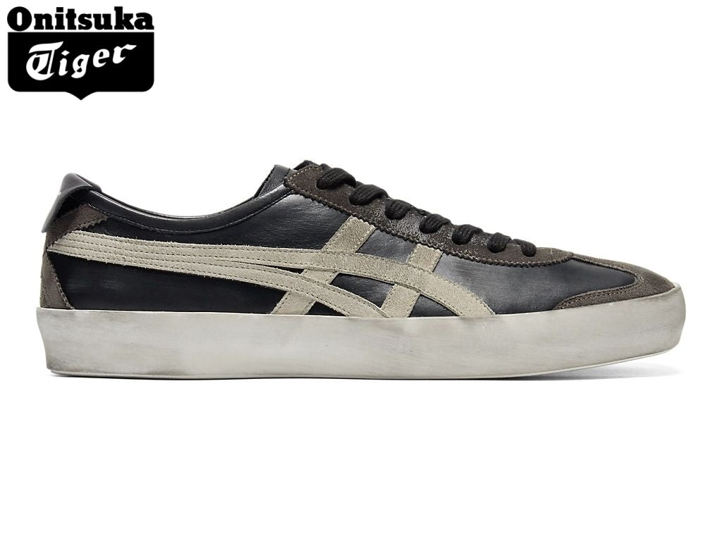 Onitsuka Tiger Mexico 66 Black & Beige Suede Leather Unisex Sneakers