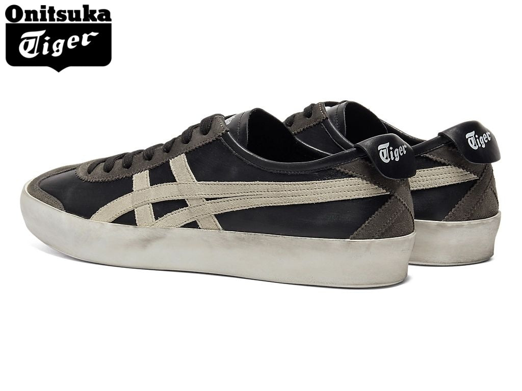 Onitsuka Tiger Mexico 66 Black & Beige Suede Leather Unisex Sneakers