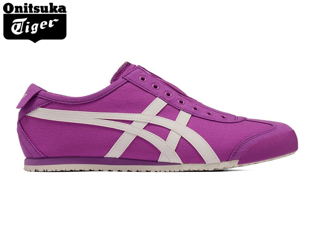 Onitsuka Tiger Mexico 66 Purple & White Canvas Slip-On Unisex Sneakers