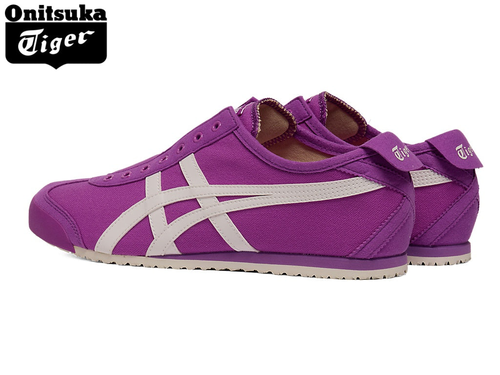 Onitsuka Tiger Mexico 66 Purple & White Canvas Slip-On Unisex Sneakers