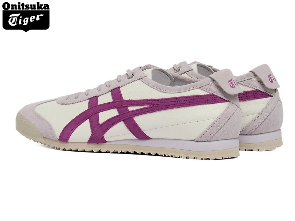Onitsuka Tiger Mexico 66 White & Lavender Purple Leather Unisex Sneakers