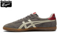 Onitsuka Tiger Tokuten Grey & Red Suede Unisex Sneakers