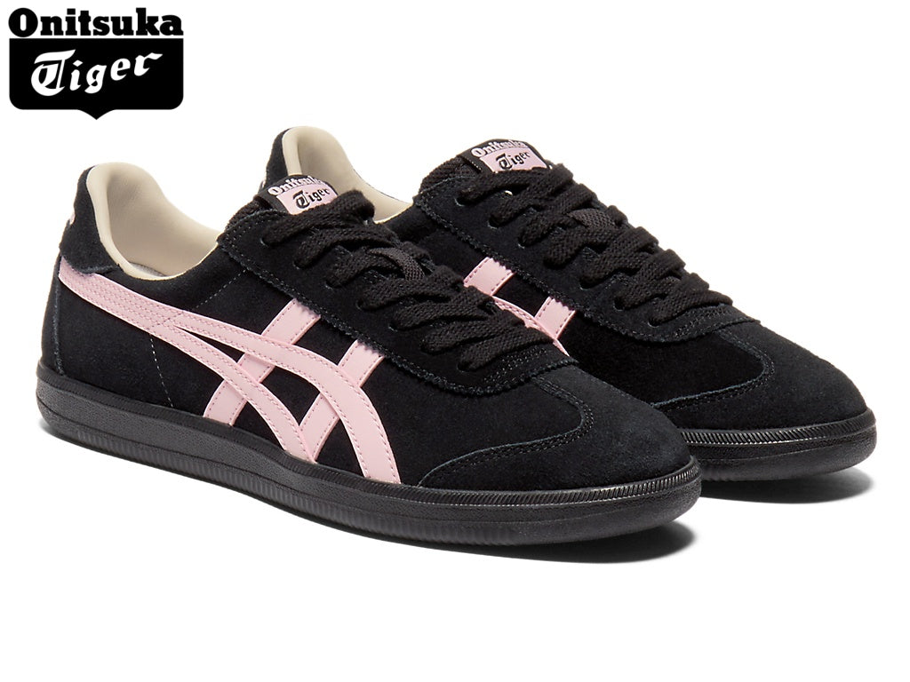 Onitsuka Tiger Tokuten Black & Pink Suede Unisex Sneakers