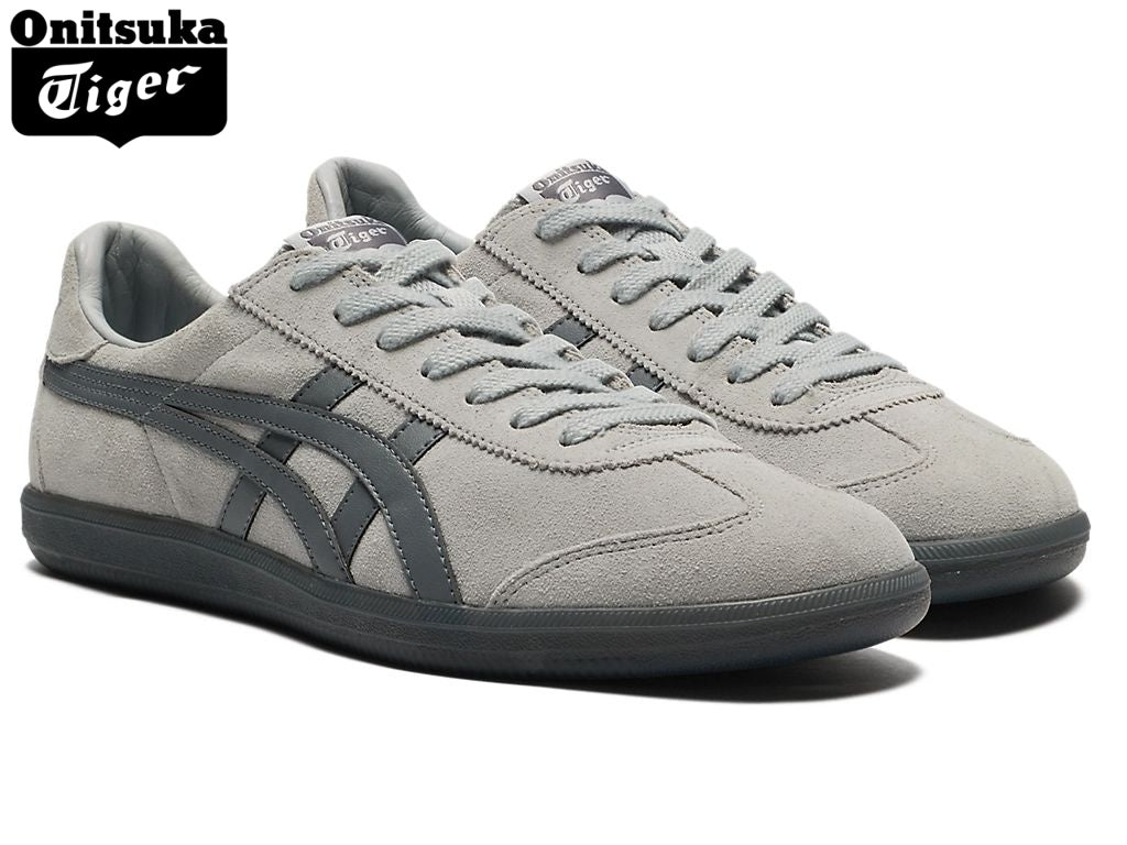 Onitsuka Tiger Tokuten Light Grey & Dark Grey Suede Unisex Sneakers