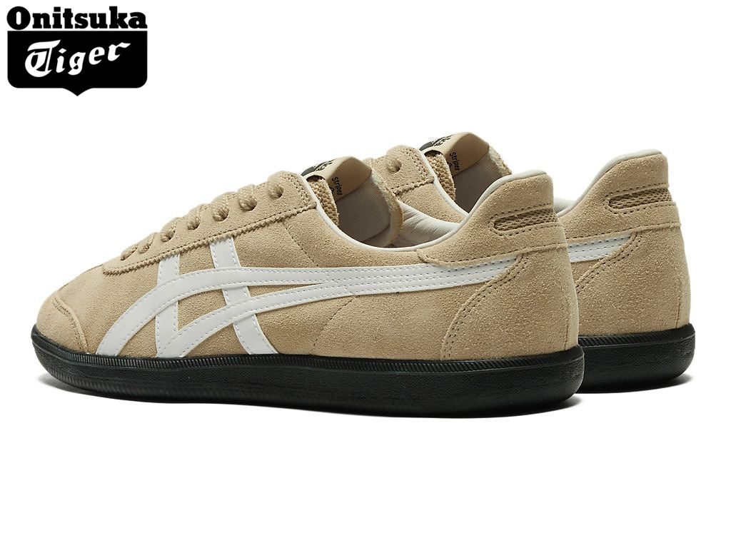 Onitsuka Tiger Tokuten Beige & White Suede Unisex Sneakers