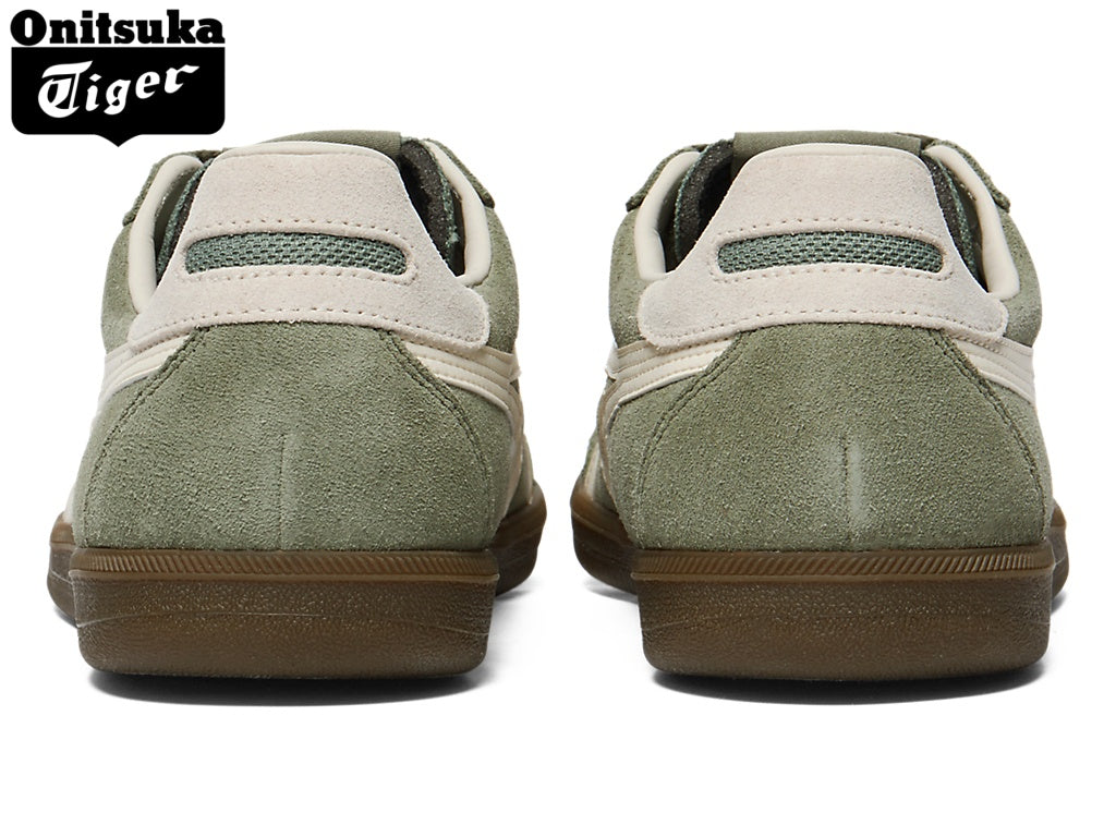 Onitsuka Tiger Tokuten Olive Green & White Suede Unisex Sneakers