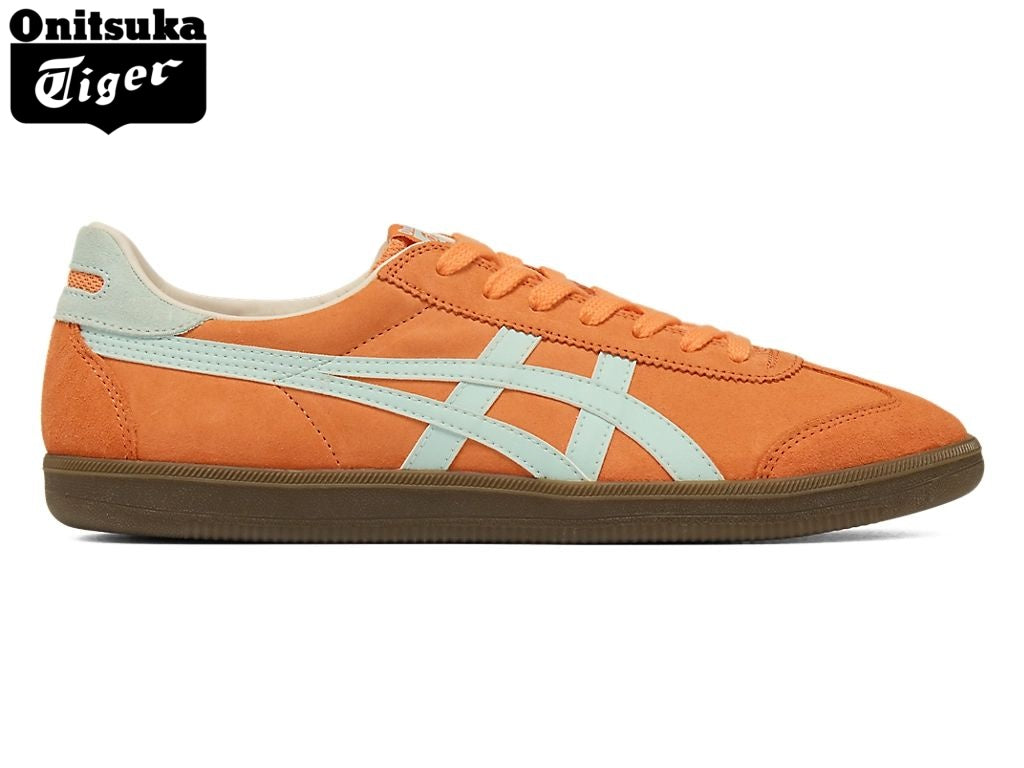 Onitsuka Tiger Tokuten Orange & Light Blue Suede Unisex Sneakers