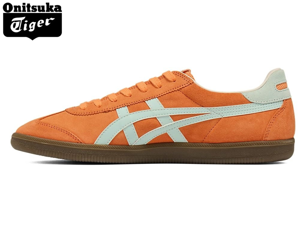 Onitsuka Tiger Tokuten Orange & Light Blue Suede Unisex Sneakers