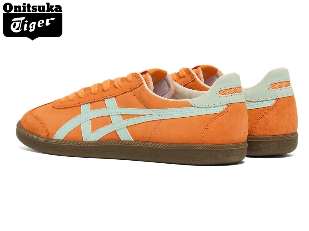 Onitsuka Tiger Tokuten Orange & Light Blue Suede Unisex Sneakers