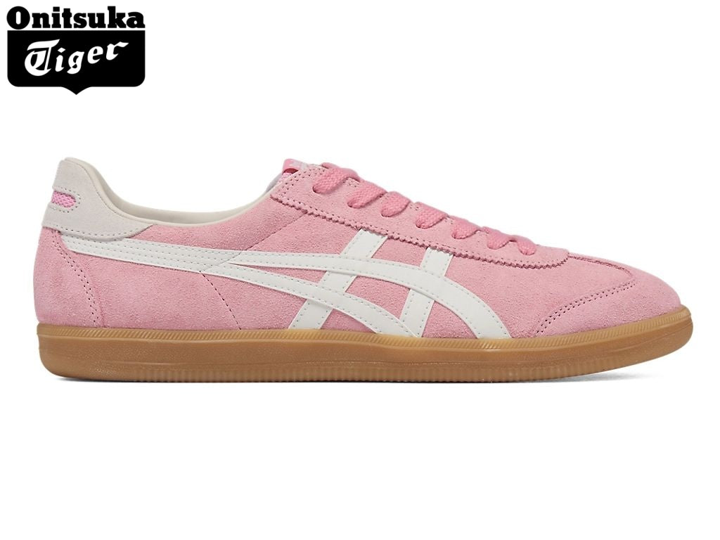 Onitsuka Tiger Tokuten Pink & White Suede Unisex Sneakers