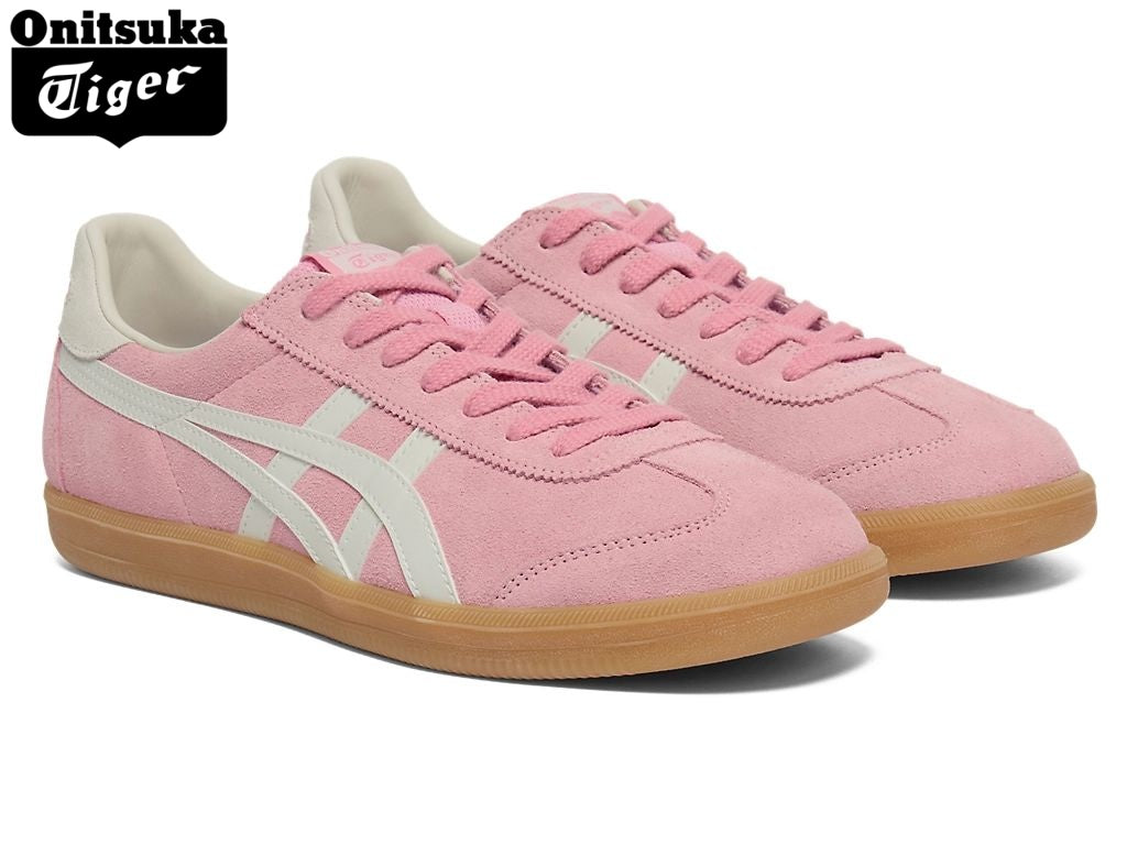Onitsuka Tiger Tokuten Pink & White Suede Unisex Sneakers