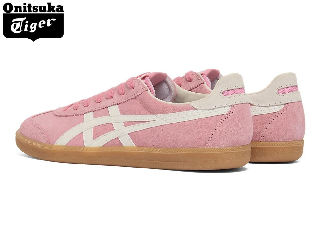 Onitsuka Tiger Tokuten Pink & White Suede Unisex Sneakers