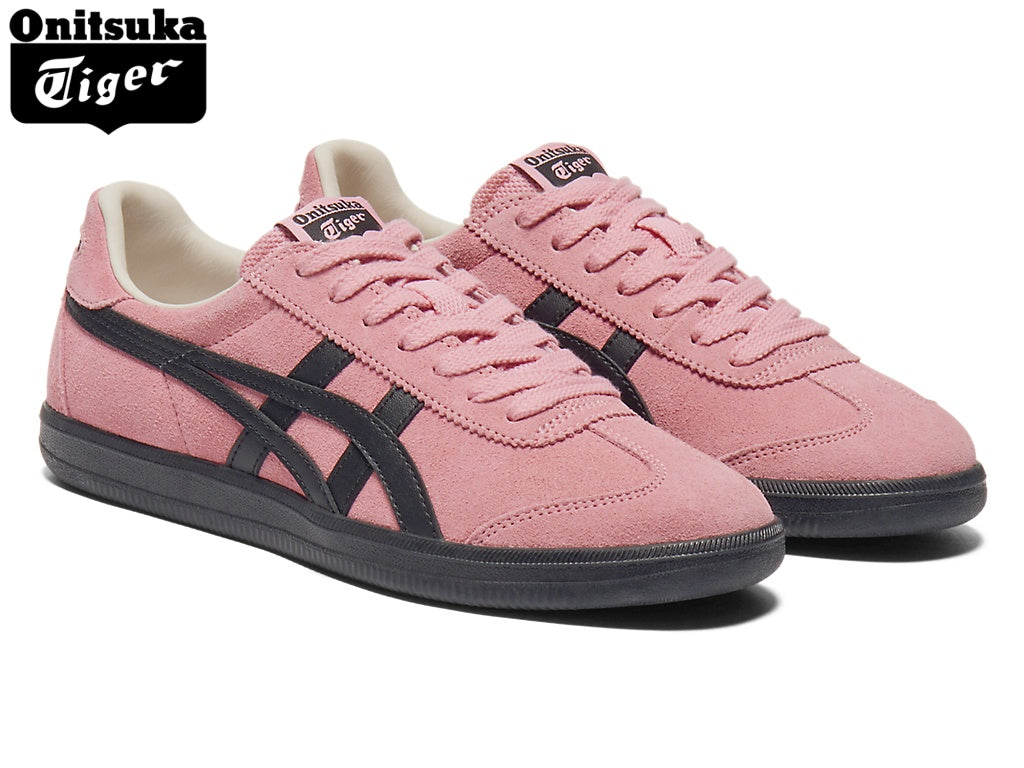 Onitsuka Tiger Tokuten Pink & Black Suede Unisex Sneakers