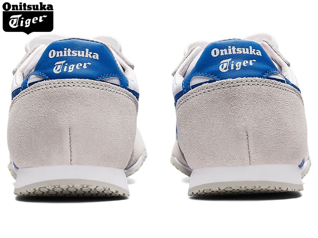 Onitsuka Tiger Serrano White, Blue & Red Unisex Sneakers