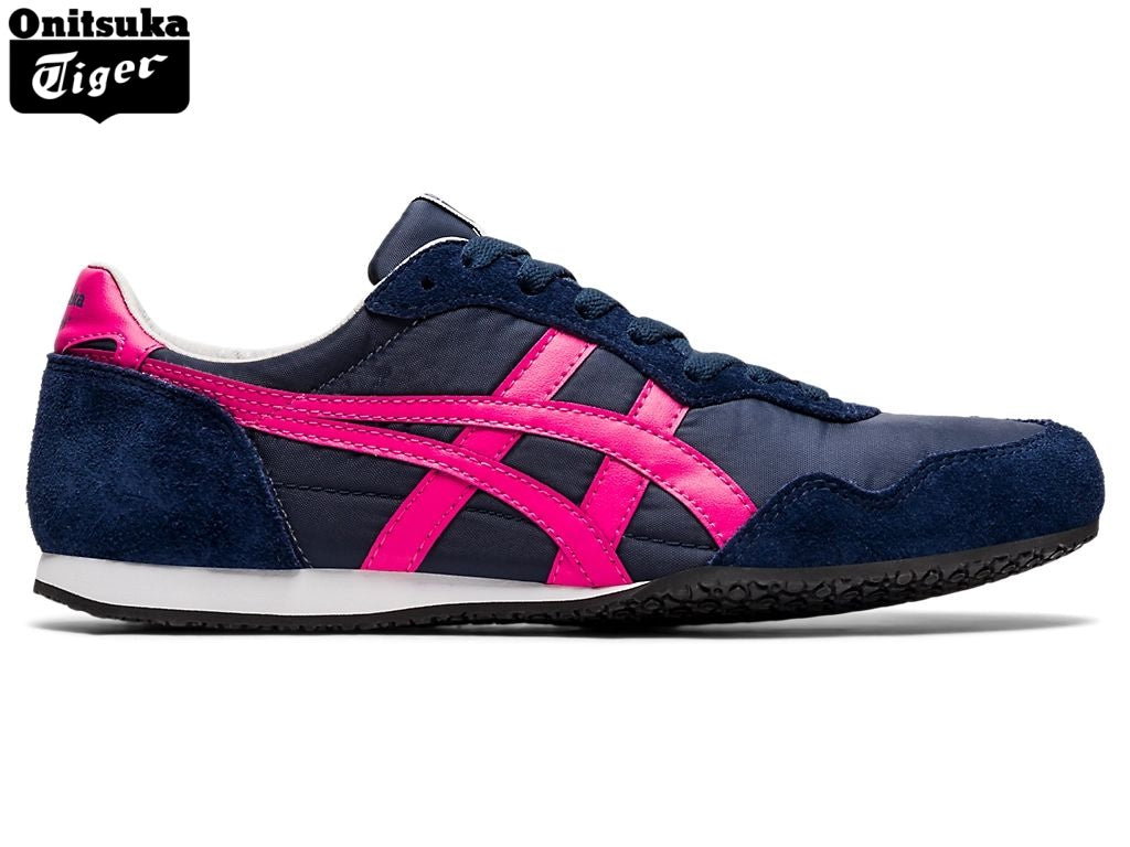 Onitsuka Tiger Serrano Navy & Pink Unisex Sneakers