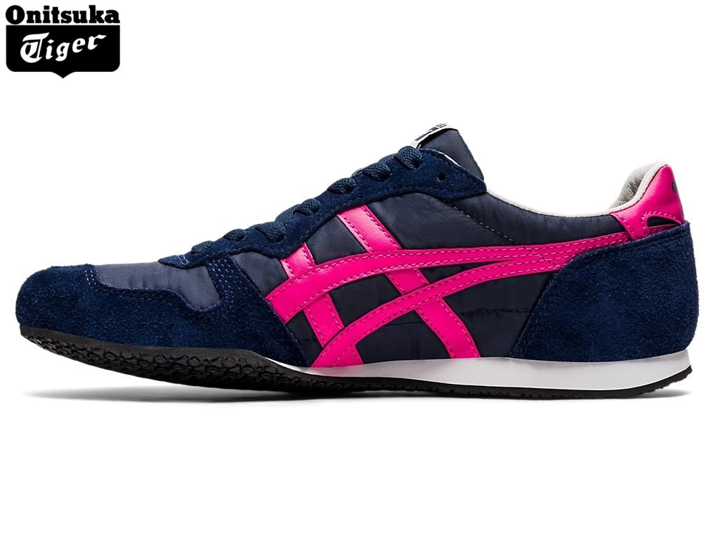 Onitsuka Tiger Serrano Navy & Pink Unisex Sneakers